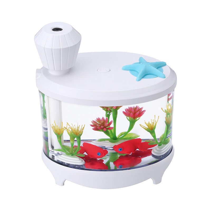Humidificador con lámpara para pecera