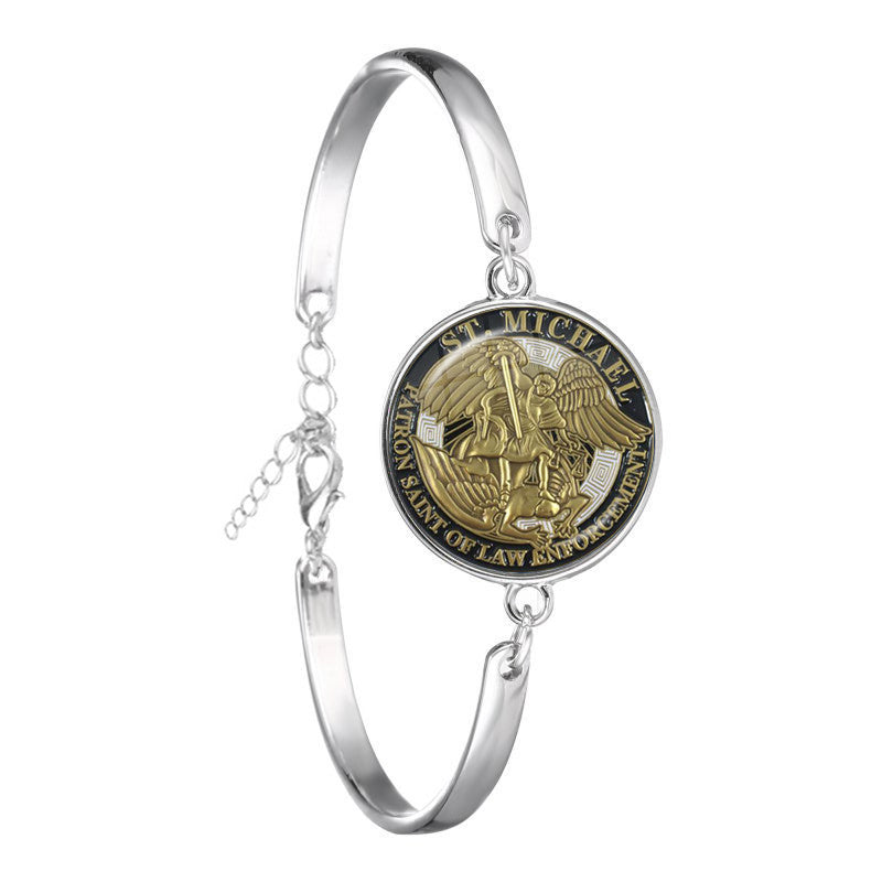 Fashion Angel Pattern Bracelet For Men And Women