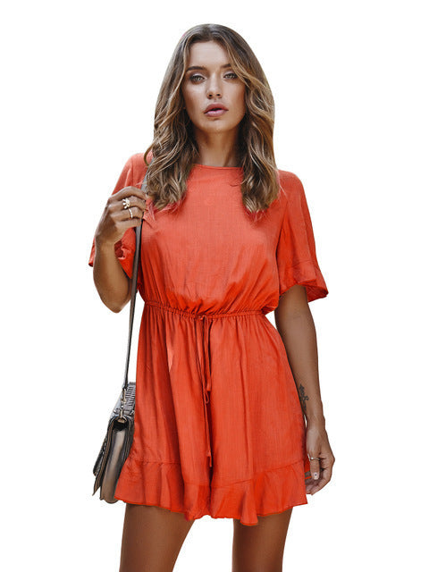 Spring Women Beach Dresses Pants