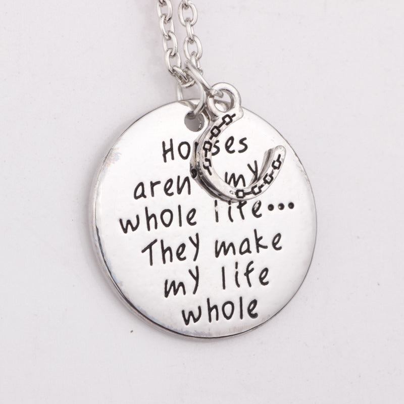 Charm Pendant Necklace