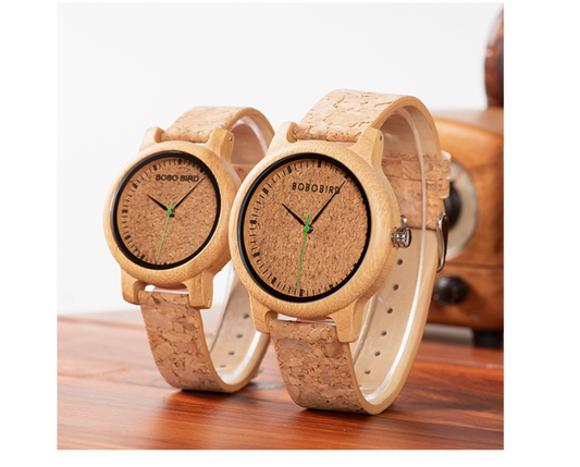 Bamboo and wooden watches for men and women