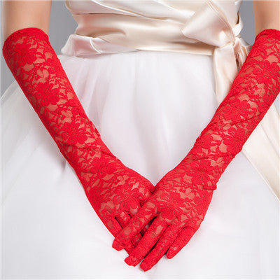 Bridal gloves ladies