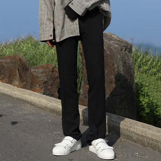 Mrcyc Men''s Casual Pants Suit Pants Men''s Korean Loose Straight