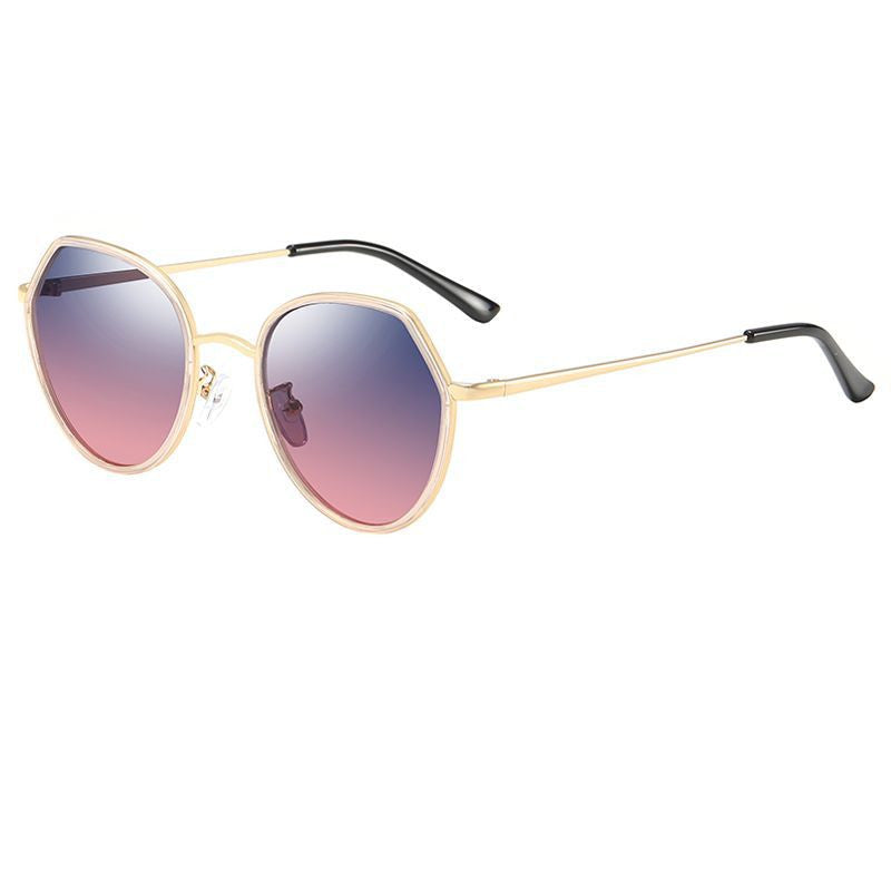 Nuevas gafas de sol polarizadas de moda para hombres, gafas de sol para conducir, gafas de sol coreanas para exteriores para mujeres
