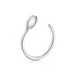 Titanium Steel Nose Ring Stainless Steel Piercing C-Angle Nose Piercing