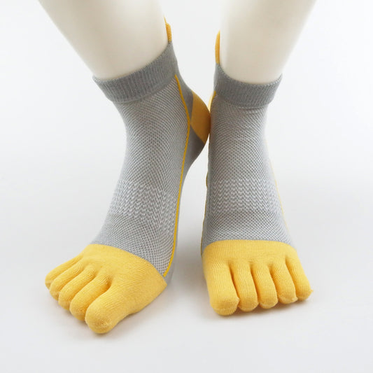 Cotton Toe Socks Men Boy To Protect Ankle Socks