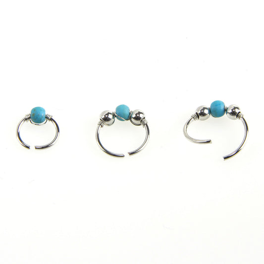 Round Nose Ring Human Body Piercing Jewelry