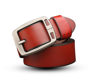 Leather belt men's leather antique