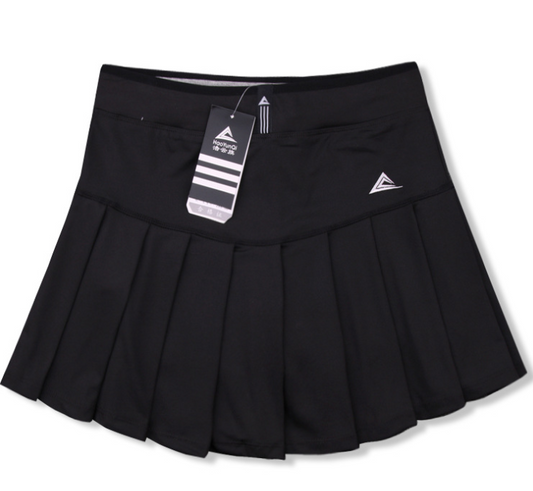 New Girls Tennis Skirts with Safety Shorts , Quick Dry Women Badminton Skirt