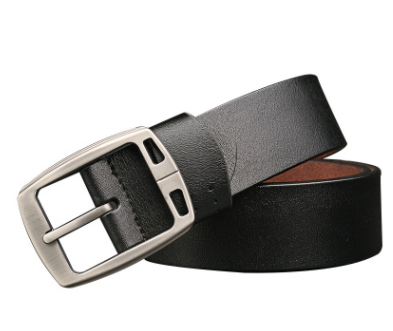 Leather belt men's leather antique