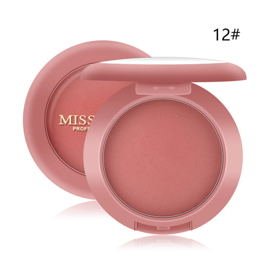 12 color blushes rosy matte cheeks