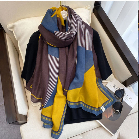 Fashionable Casual Accessories Women's Silk Scarves