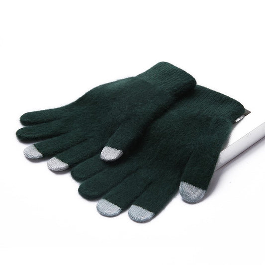 Gloves are divided into five fingers plus velvet gloves