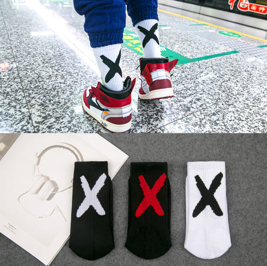 Men and women street sports socks
