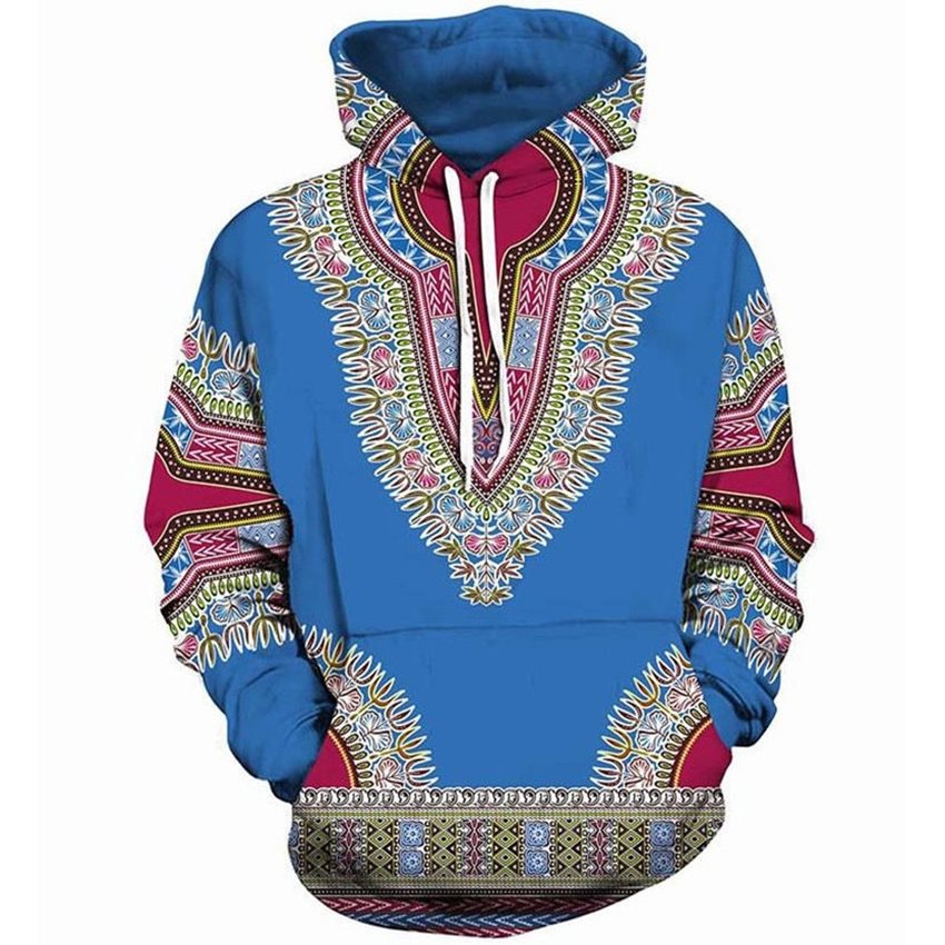 Sudadera estampado étnico