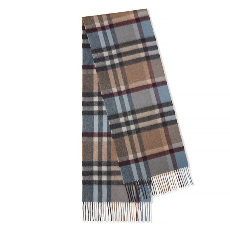 Men's pure cashmere scarf