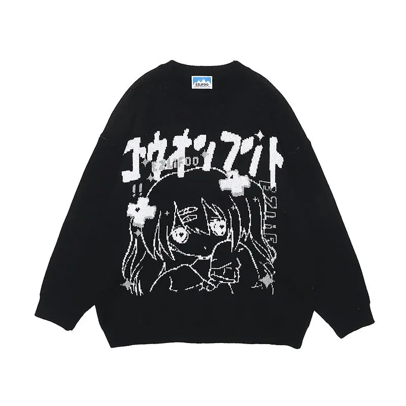 Sudadera Mujer Tops Oversize Jersey De Manga Larga