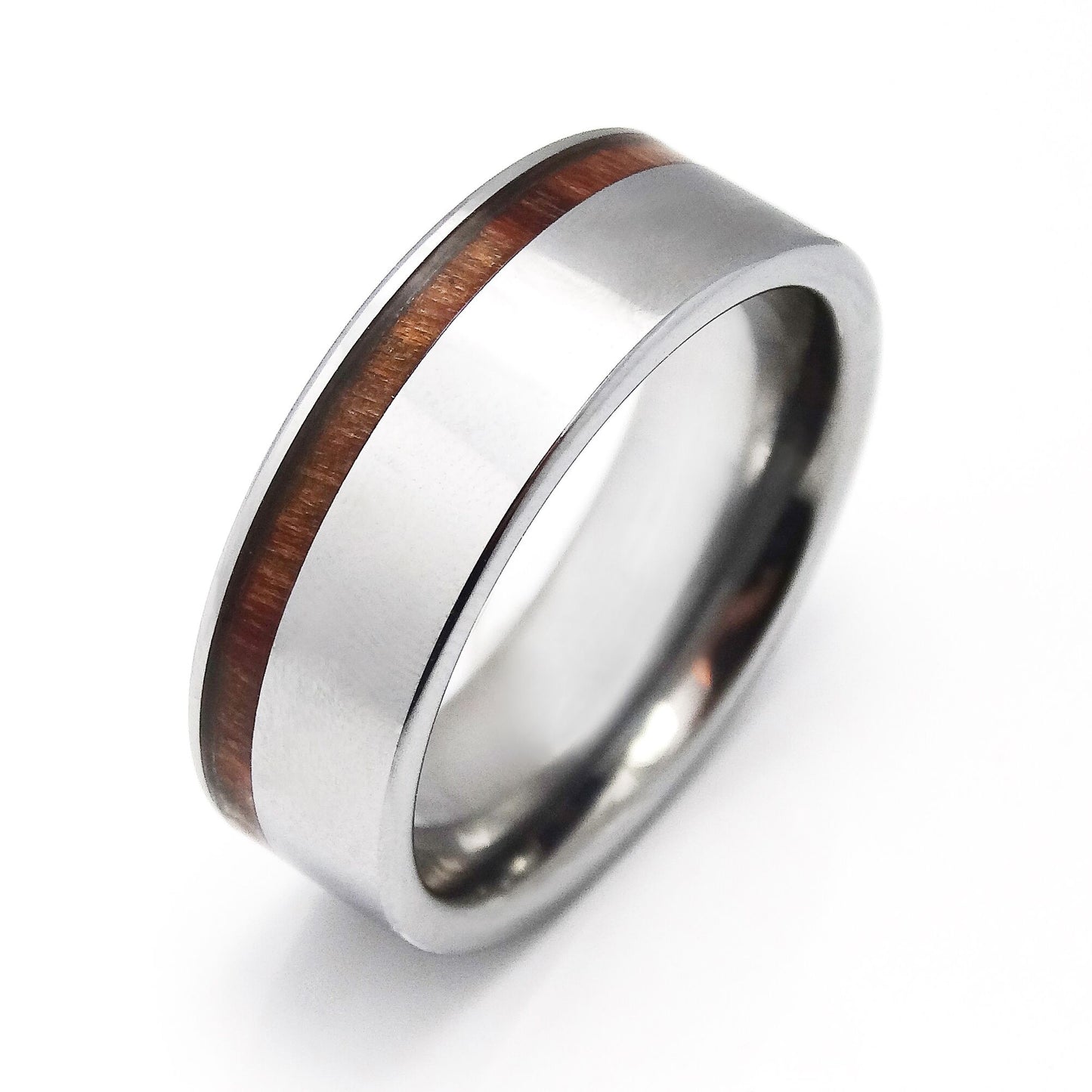 Anillos de madera para hombre.