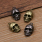 10Pcs 3 Color Skull Ghost Head Charms Halloween Pend