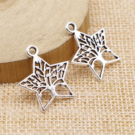 Diy Alloy Jewelry Accessories Vintage Silver Charm