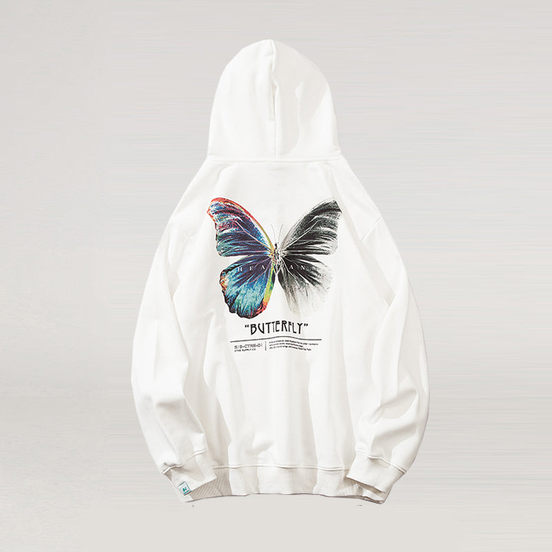 Fleece hooded sweatshirt