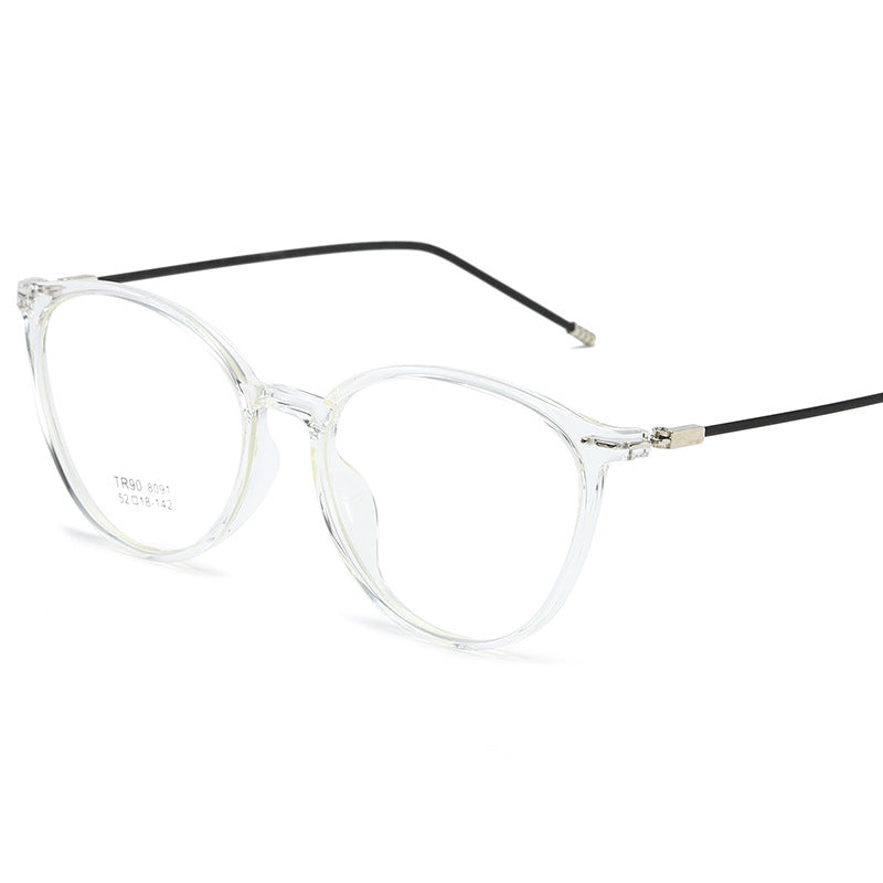 Discoloration myopia glasses