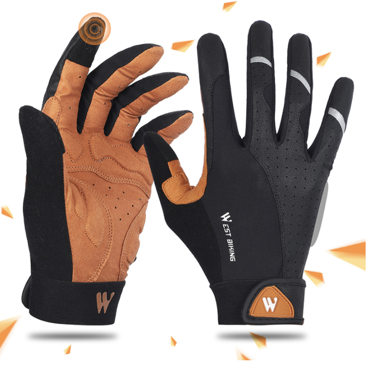 Guantes de ciclismo con dedos completos