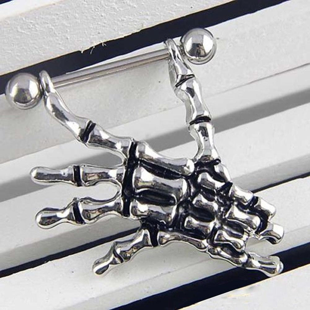 Punk style body piercing jewelry