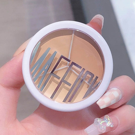 Women's Fashion Simple Flawless Tri-Color Concealer