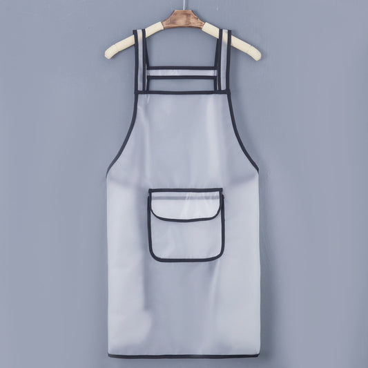 Women's Fashionable Home Kitchen Cooking Waterproof And Oil-proof Apron