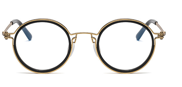 Retro Round Metal Glasses For Men And Women