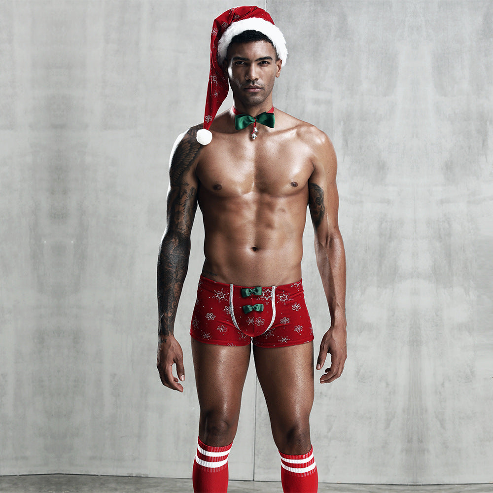 Ropa interior sexy Ropa navideña para hombres
