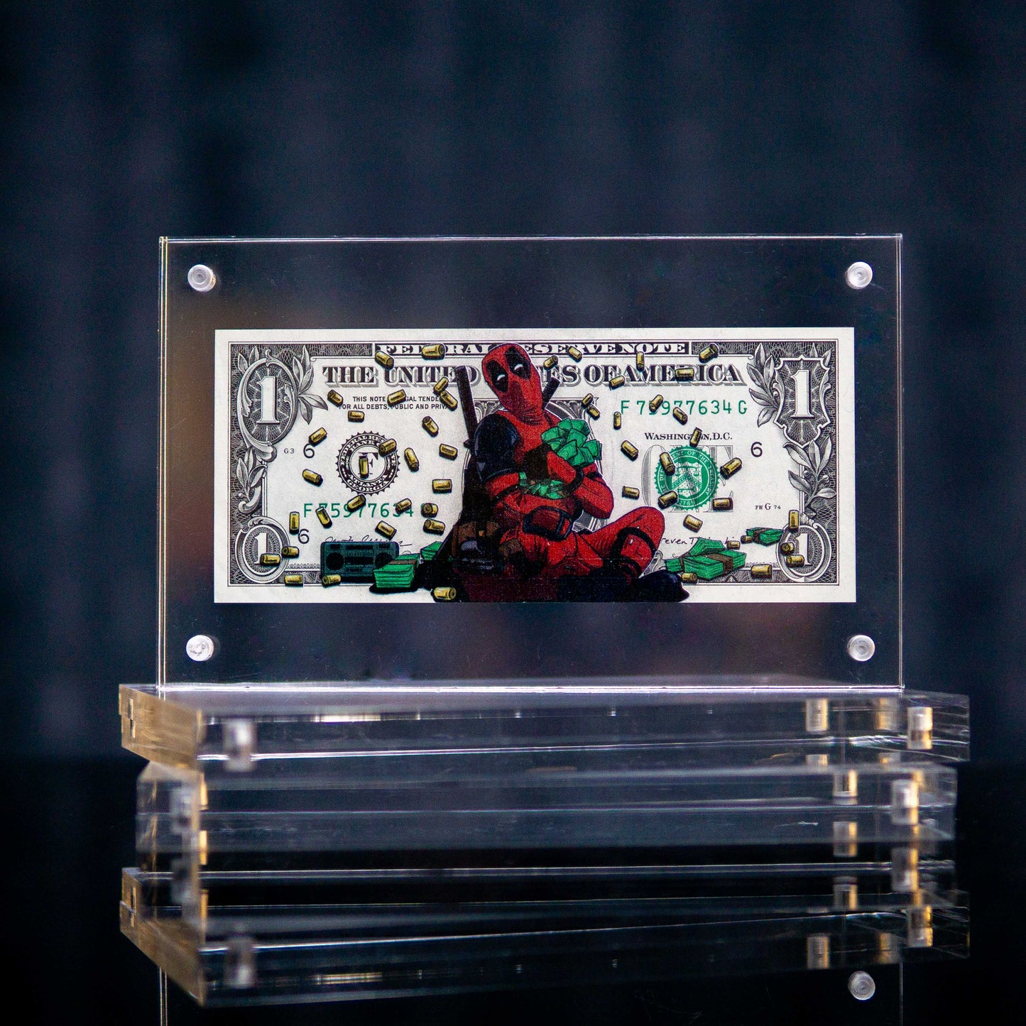 Deadpool Dollar Art