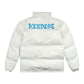 Men's Letter Embroidered Crocodile Bread Cotton Jacket