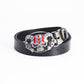 Fashion Simple Skull Shape Leather Belt