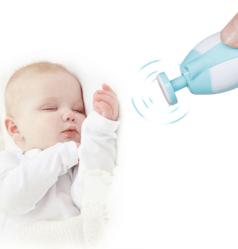 Pulidor de uñas eléctrico multifuncional antiarañazos para bebés para niños