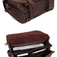 Retro Crazy Horse Leather Men's Traveling Bag