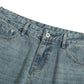 Street Fashion Jeans Men's Washed Loose