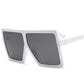 Trendy Men and Women Fashion Hundred Tower Square Sunglasses
