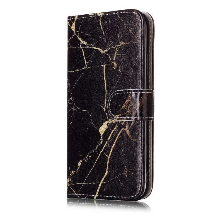 Compatible with Apple, Marble Flip Wallet Case for iPhone 11 Pro max 12 X Xs max XR 7 8 6 6S plus Book Style Phone Case 3D Vision Leather Cases Coque