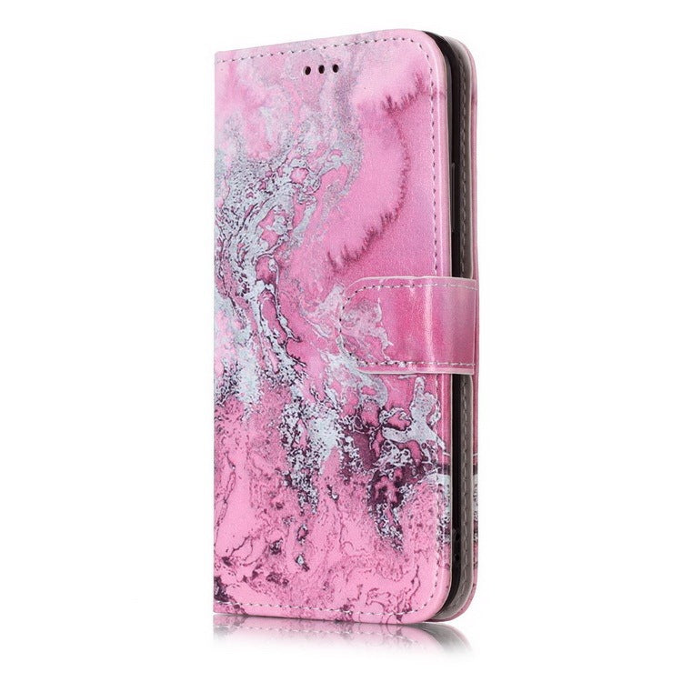 Compatible with Apple, Marble Flip Wallet Case for iPhone 11 Pro max 12 X Xs max XR 7 8 6 6S plus Book Style Phone Case 3D Vision Leather Cases Coque