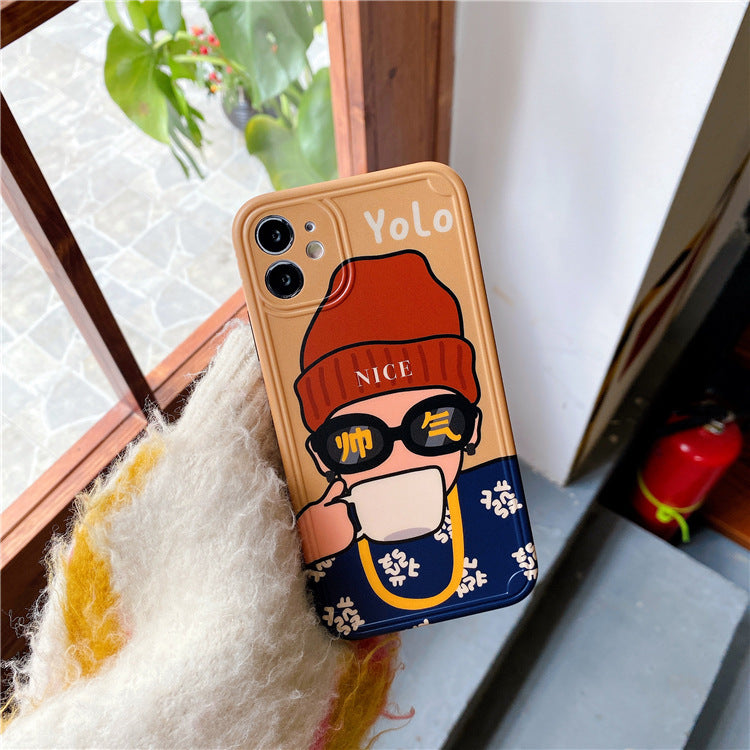 Compatible with Apple, Handsome Rich Woman On The Side Suitable For Iphone Case