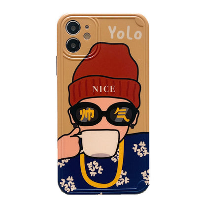 Compatible with Apple, Handsome Rich Woman On The Side Suitable For Iphone Case