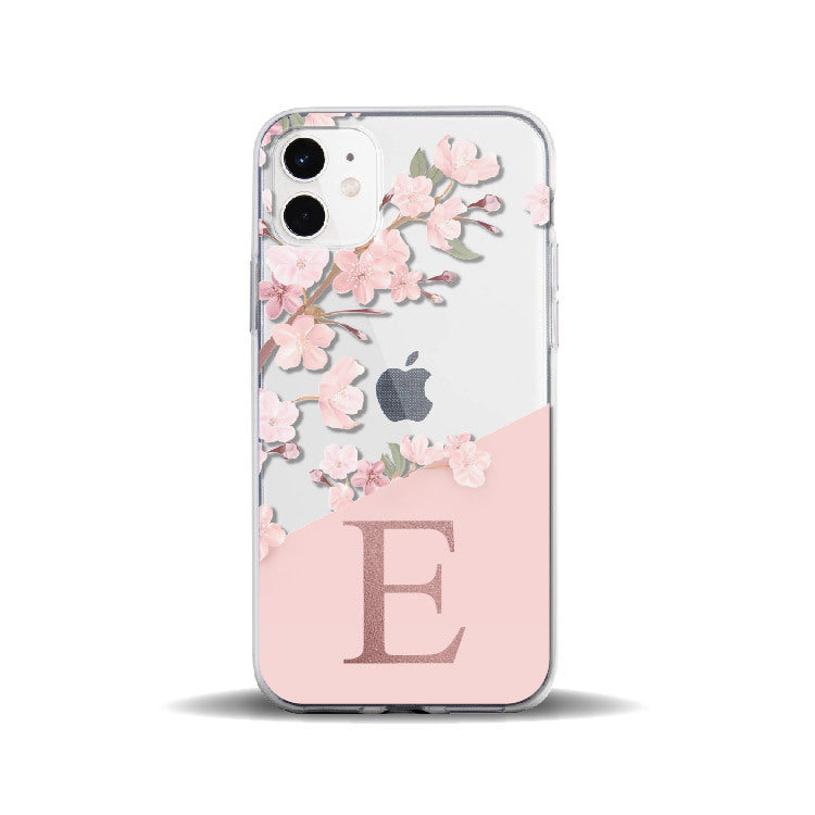 Creative Transparent Peach Blossom 26 English Letters