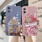 Compatible with Apple , Cartoon Bear Camera All Inclusive  Mobile Phone Case