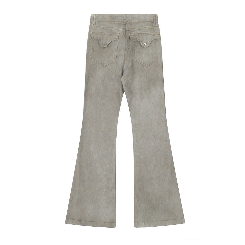 Men's And Women's American Retro Flared Jeans