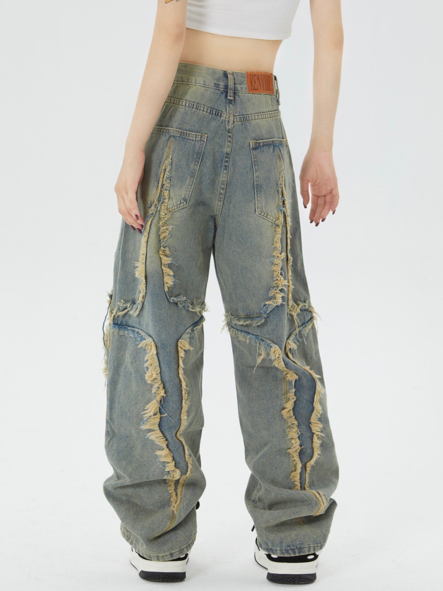 American Retro Original Niche Loose Jeans