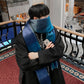 Color Matching High-grade Scarf For Men And Women Autumn And Winter Thick