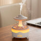 Raining Humidifier UFO Raindrop Aromatherapy Ultrasonic Water Drop Air Rain Humidifier 350ml 7 Colors LED Lamp Raindrop Aroma Diffuser