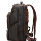 Vintage Travel Genuine Leather 17-inch Outdoor Large Capacity Crazy Horse Computer Backpack